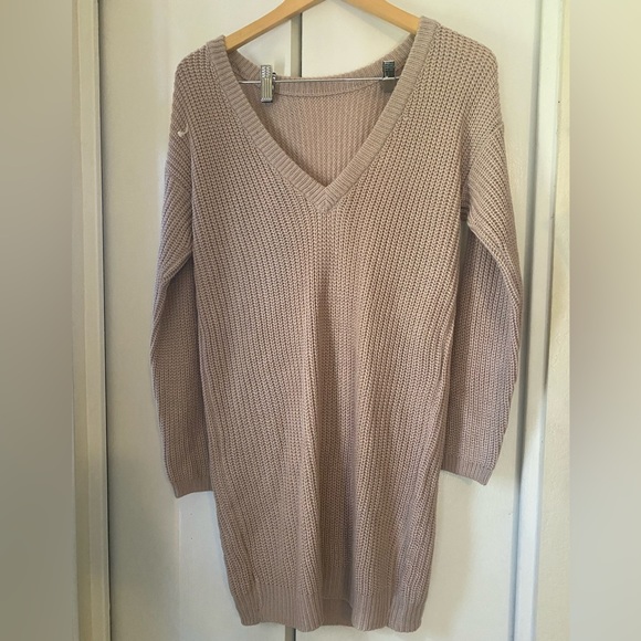 LuLus Sweater Dress Size XS - Picture 2 of 5